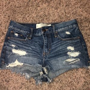 Abercrombie Jean Shorts